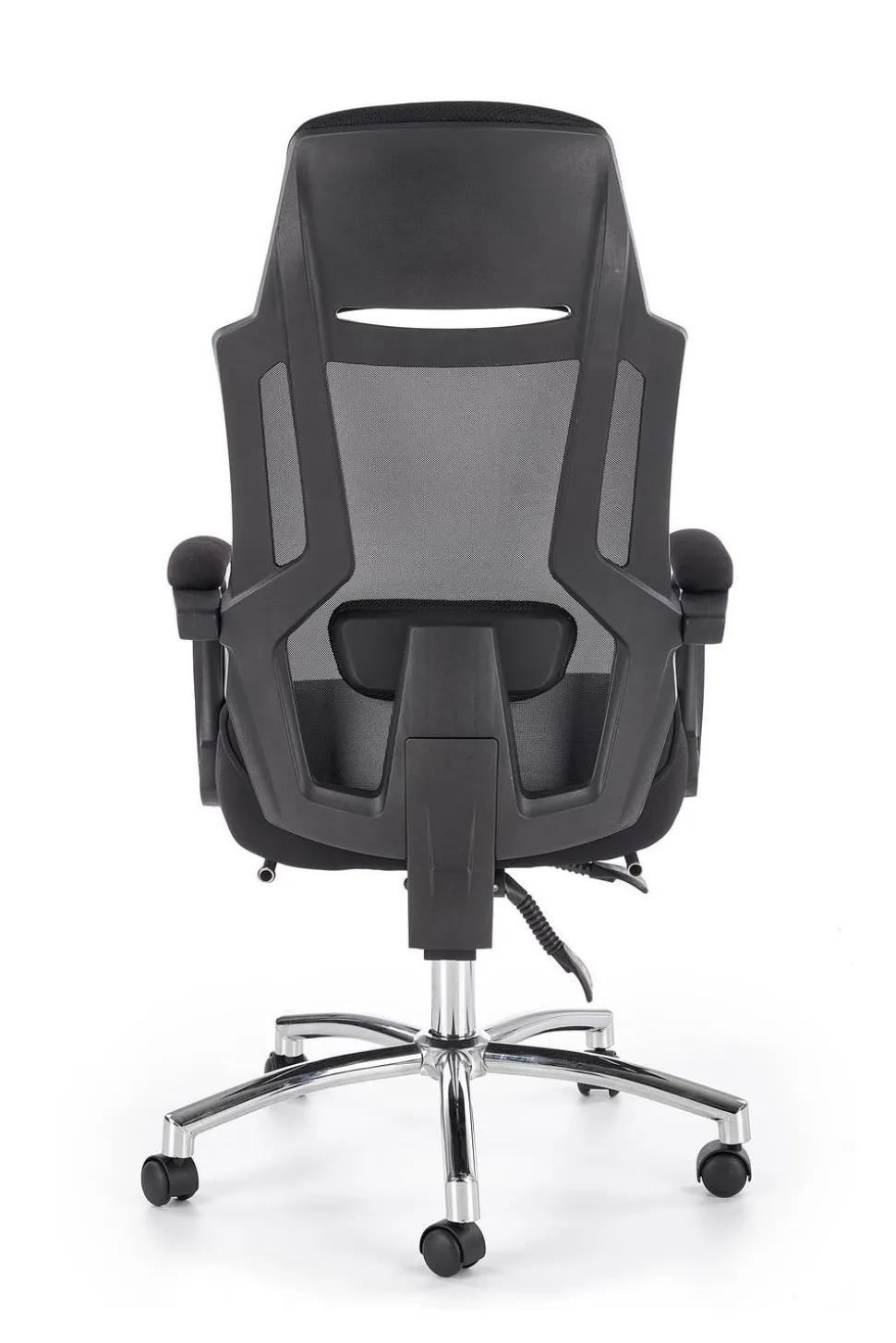 Fotel biurowy Mande z podnóżkiem czarny