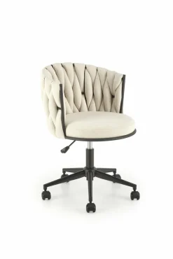 Fotel biurowy Natol beżowy