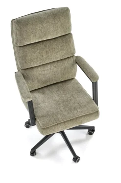 Fotel biurowy Nurah oliwkowy