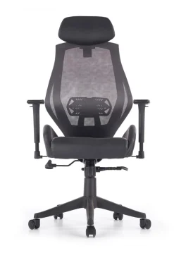 Fotel biurowy Sela szary/czarny