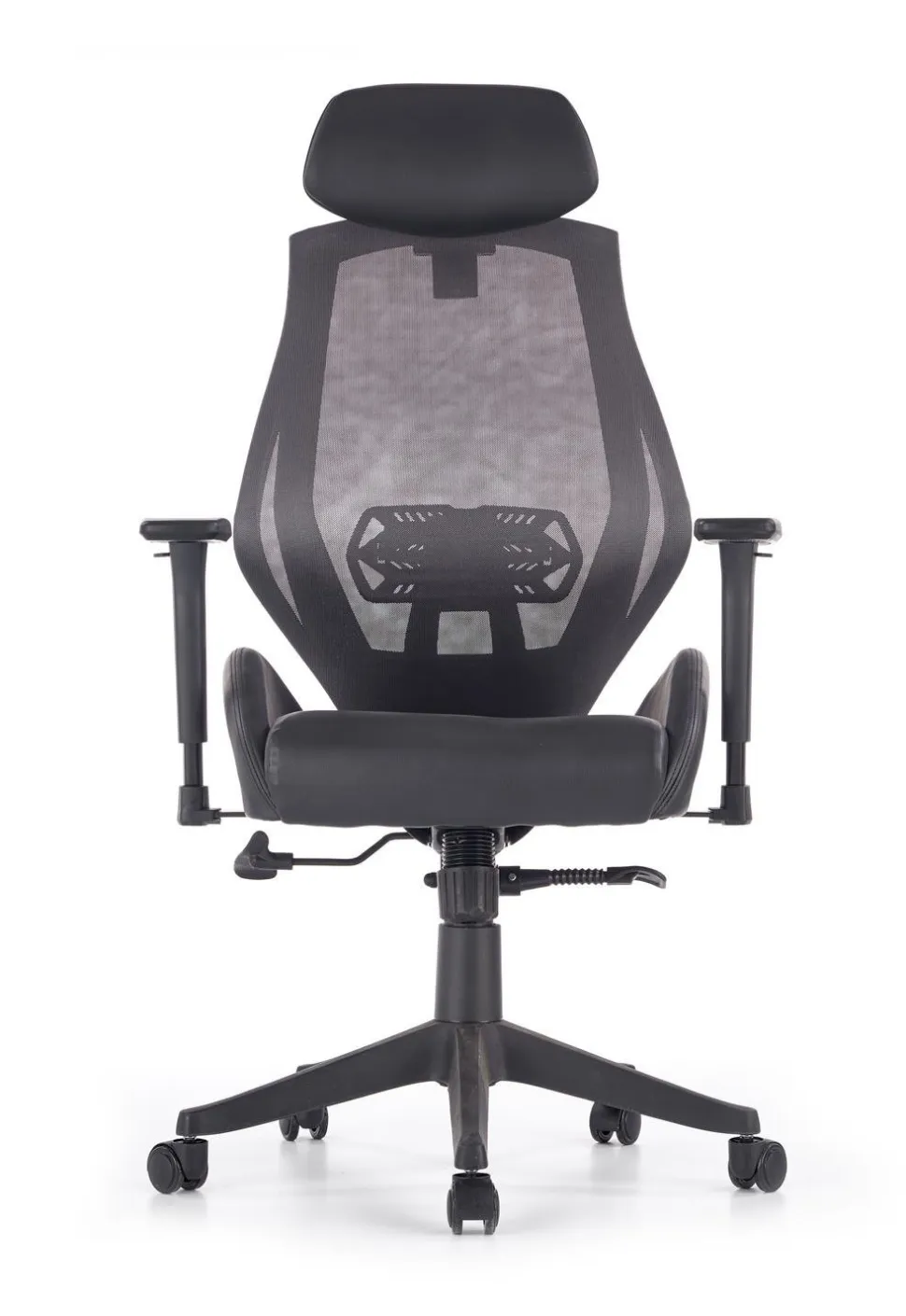 Fotel biurowy Sela szary/czarny