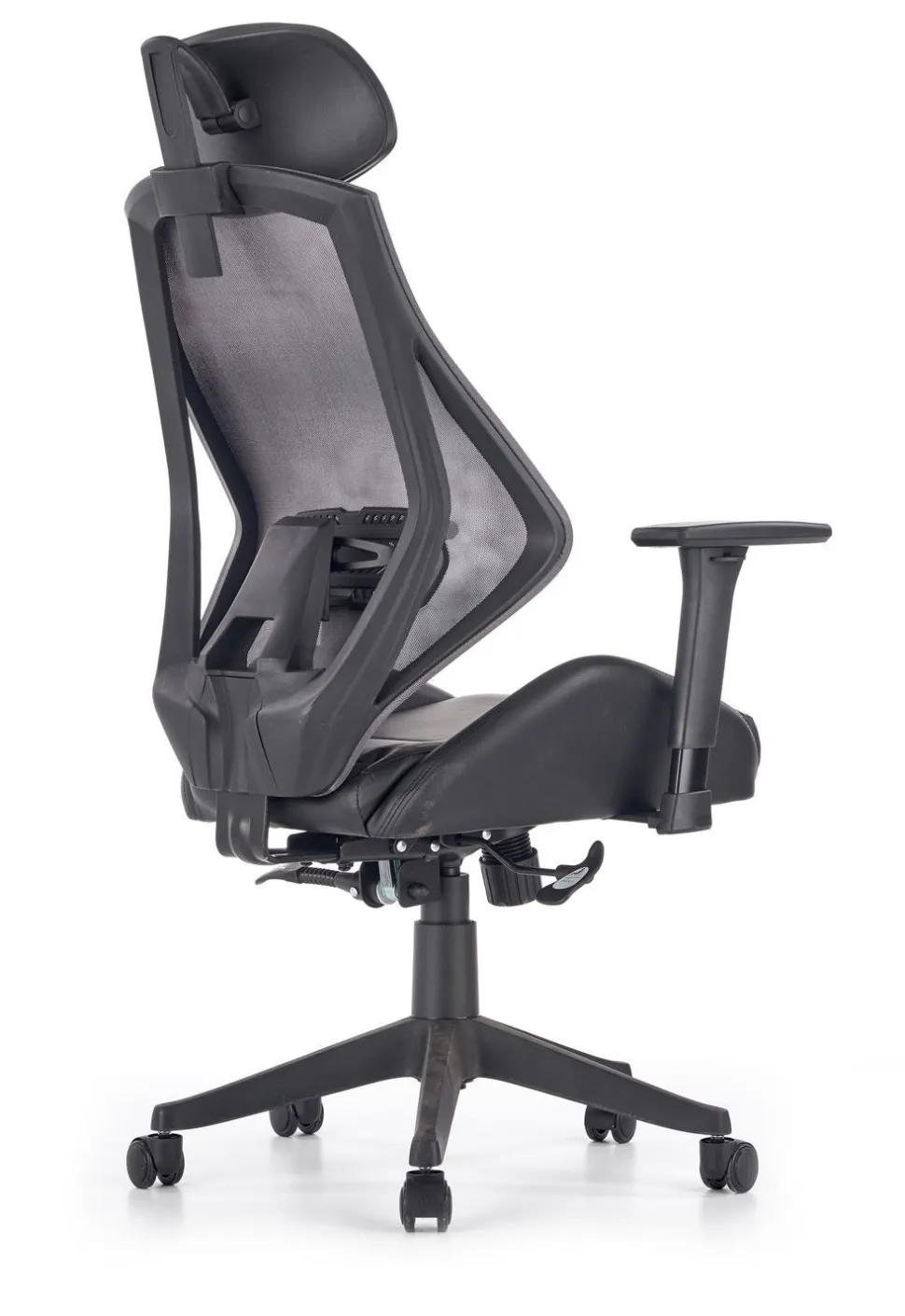 Fotel biurowy Sela szary/czarny