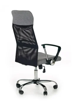 Fotel biurowy Spiner tkanina szary