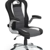 Fotel biurowy Urida czarny/szary