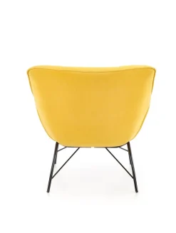 Fotel Bolton żółty