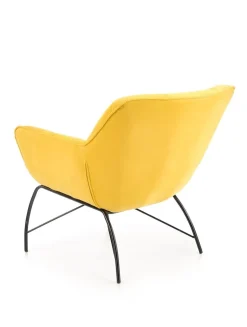 Fotel Bolton żółty