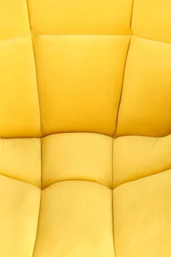 Fotel Bolton żółty