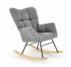 Fotel bujany Caipola szary