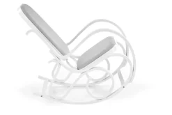 Fotel bujany Ferda biały