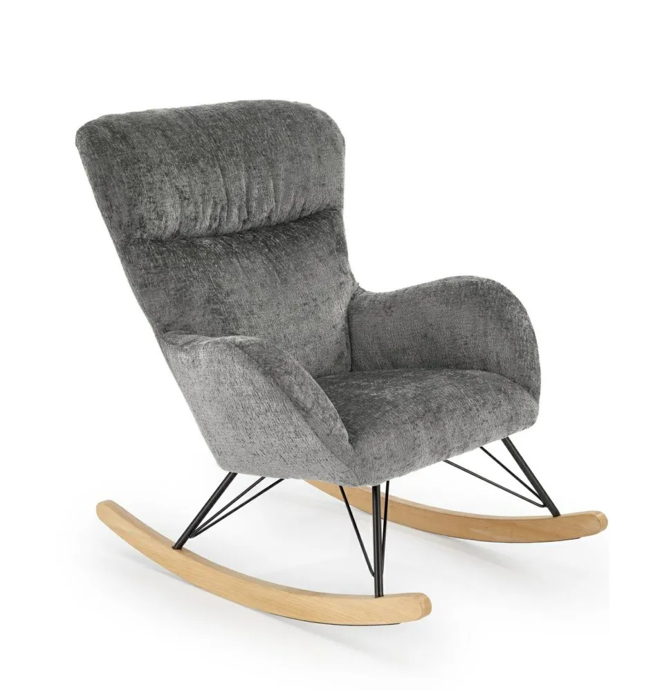 Fotel bujany Opera szary