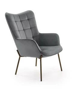 Fotel Cabres szary/ czarny