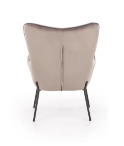 Fotel Cabres szary/ czarny