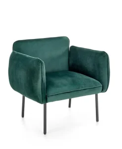 Fotel Canaria Welwet zielony ciemny