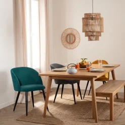 Fotel Celeste morski