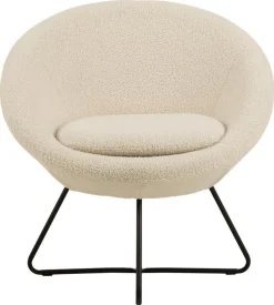 Fotel Center beżowy