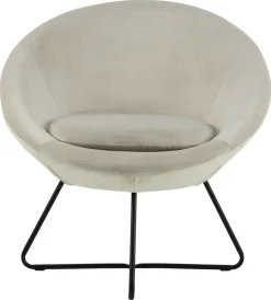 Fotel Center VIC beżowy skandynawski