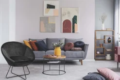 Fotel Center VIC zielony glamour