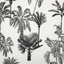 Fotel Chiara biały w palmy