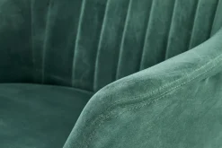 Fotel Dasco welwet zielony