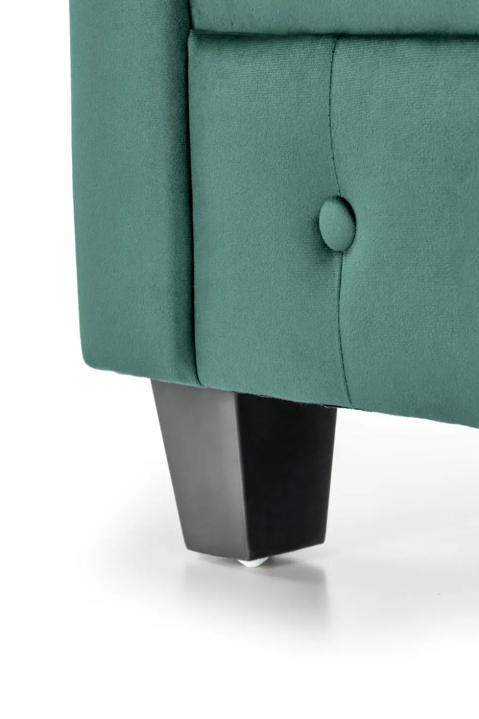 Fotel Dassion welwet zielony