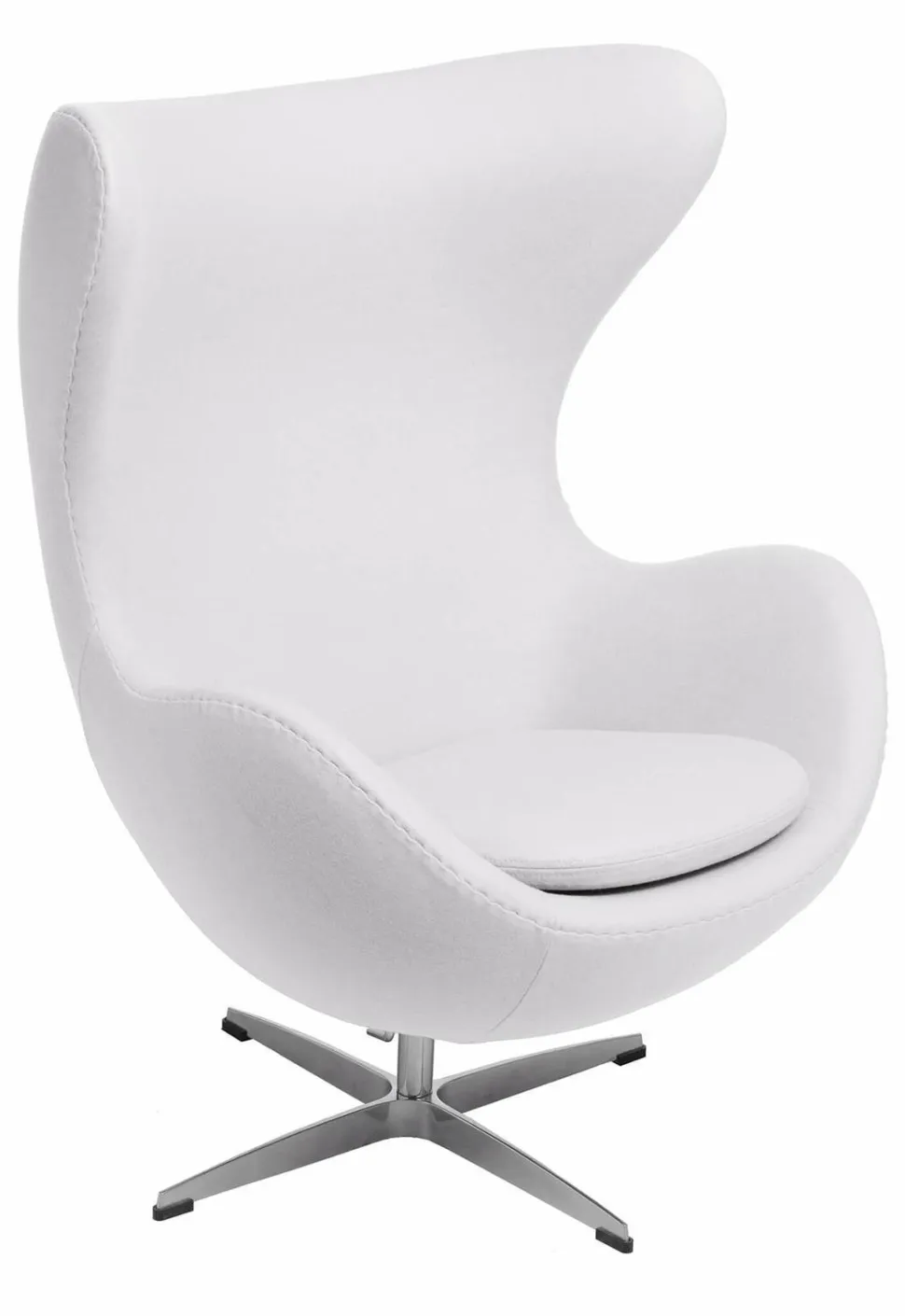 Fotel Jajo biały kaszmir K3 Premium