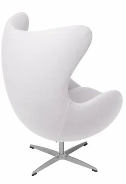 Fotel Jajo biały kaszmir K3 Premium