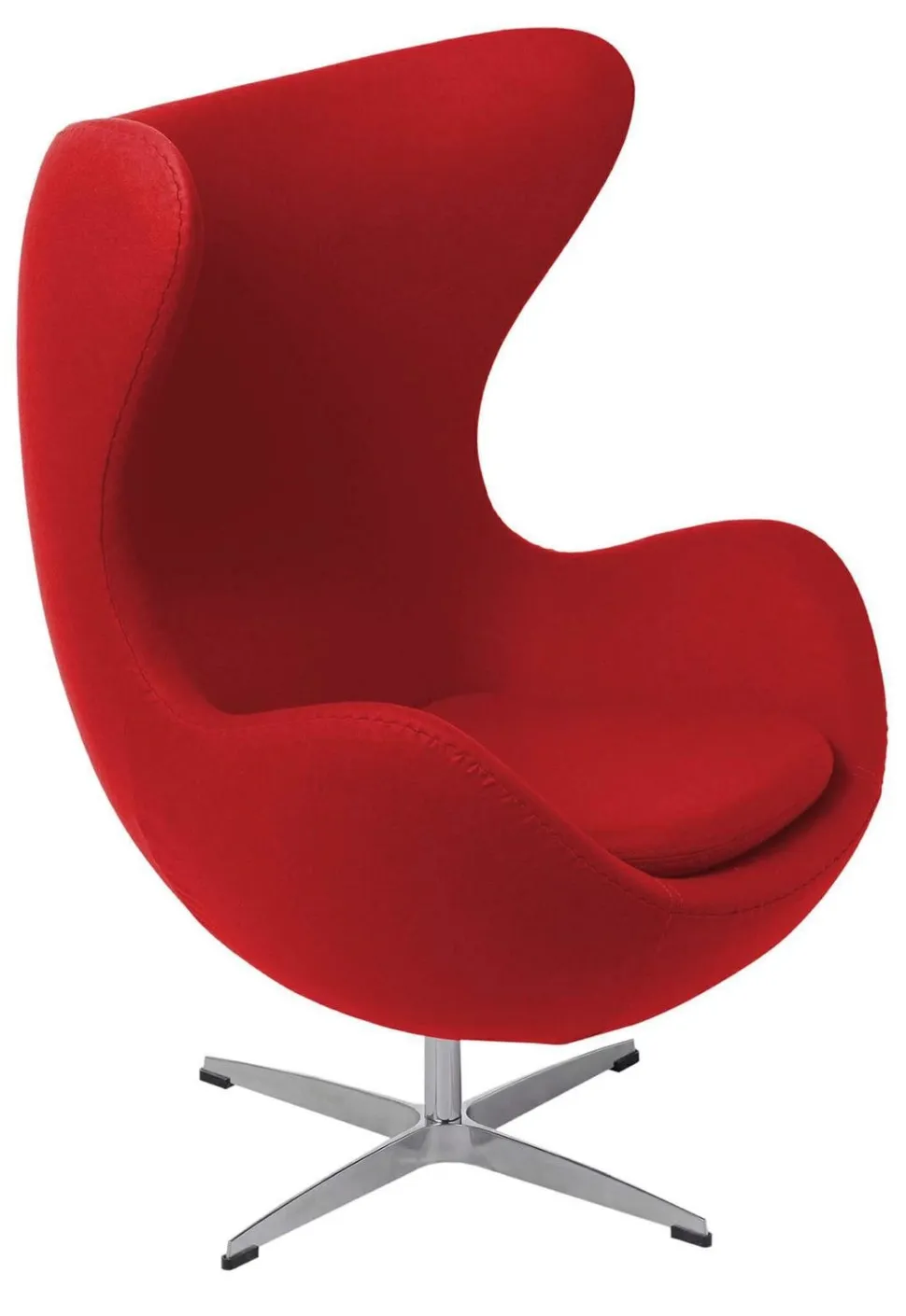 Fotel Jajo czerwony kaszmir 24 Premium