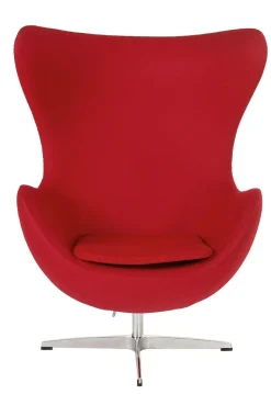 Fotel Jajo czerwony kaszmir 24 Premium