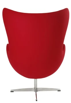 Fotel Jajo czerwony kaszmir 24 Premium