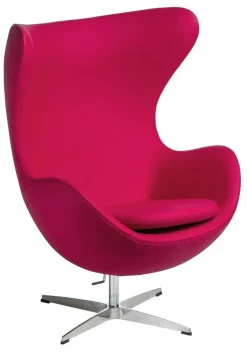 Fotel Jajo kaszmir fuksja 42 Premium