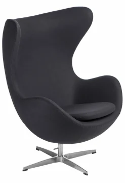 Fotel Jajo kaszmir grafitowy 26 Premium