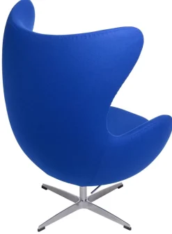 Fotel Jajo niebieski ciemny kaszmir 118