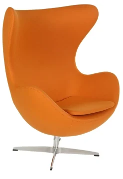Fotel Jajo pomarańczowy kaszmir 11