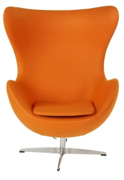 Fotel Jajo pomarańczowy kaszmir 11