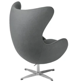 Fotel Jajo szary jasny kaszmir 42