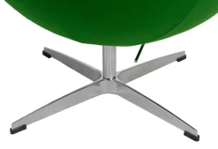 Fotel Jajo zielony kaszmir 20 Premium