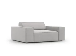 Fotel Jodie Light Grey Structured Fabric