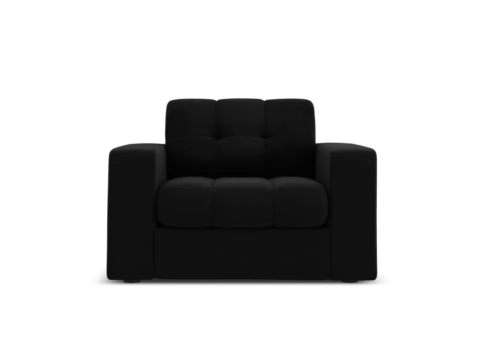 Fotel Justin Black Velvet