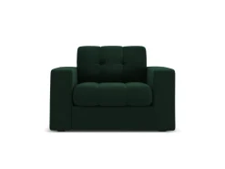 Fotel Justin Bottle Green Velvet