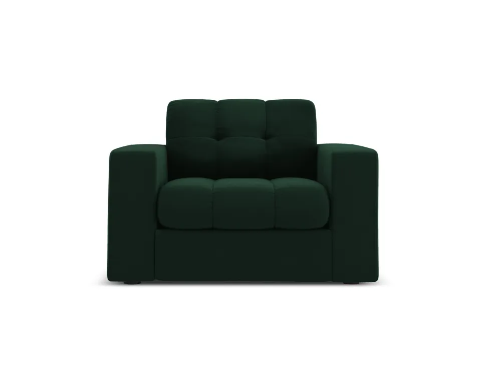 Fotel Justin Bottle Green Velvet