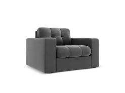 Fotel Justin Grey Velvet