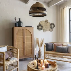 Fotel Malevio naturalny