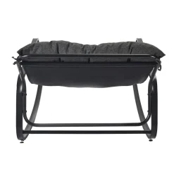 Fotel Miami ogrodowy szary