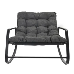 Fotel Miami ogrodowy szary