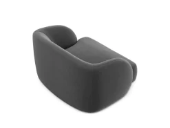 Fotel Miley Grey Velvet