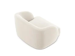 Fotel Miley Light Beige Velvet