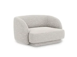 Fotel Miley Light Grey Chenille