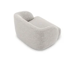 Fotel Miley Light Grey Chenille