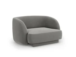 Fotel Miley Light Grey Velvet