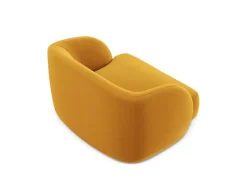 Fotel Miley Yellow Velvet
